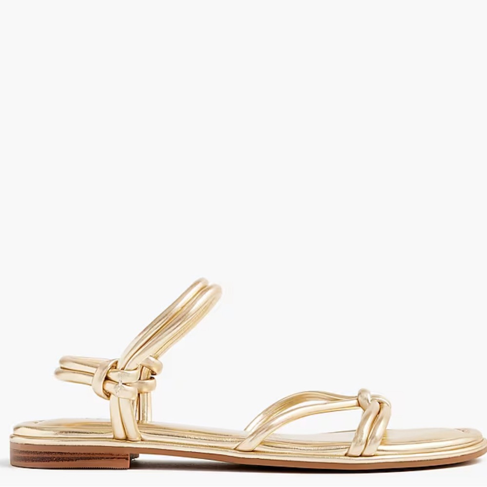 JCrew knotted ankle strap sandals - Picture 4 of 5